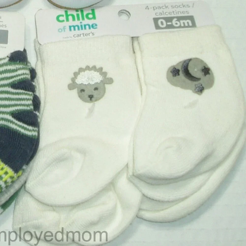 Baby Boys Socks Shoes Dinosaur 11 Items Lot Mighty Cute a Saurus NB